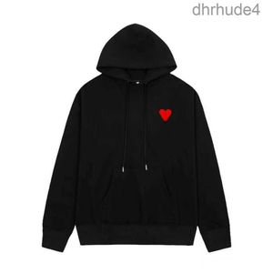 Hoodie Masculino e Feminino Designers Amis Paris Hooded Highs Quality Sweater Bordado Vermelho Amor Inverno Redondo Pescoço Jumper Casal Moletons Yd33 BHT0 NL7K