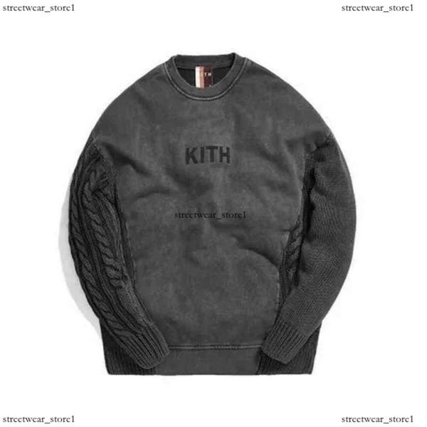 Sweat à capuche pour hommes et femmes, pull chaud à capuche, Design Kith S, veste épaisse, 160