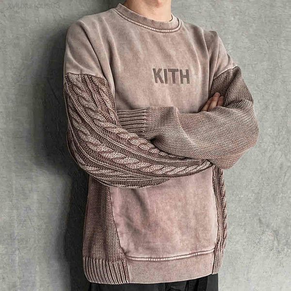 Sweat à capuche hommes femmes chandails pour hommes chaud à capuche Kith s Design Snapbacks veste épaisse