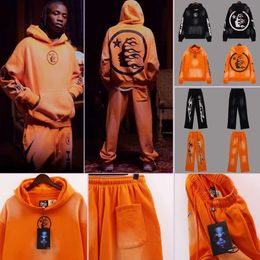 Sweats à capuche High Street Fleece Mens Hellstar Survêtement Haruku Stranger Things Oversize Lose Sweatshirts Loose Hip Hop Hoody Hellstar Shirt Dj