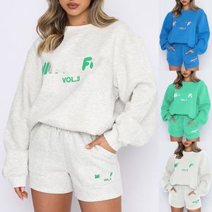 Hoodie Women Designer Dames Mode Tracksuitsets voor vrouwen Outfits Hoodies Print tweedelige set set capuches tracksuits pullovers set sportieve broek vrouwen