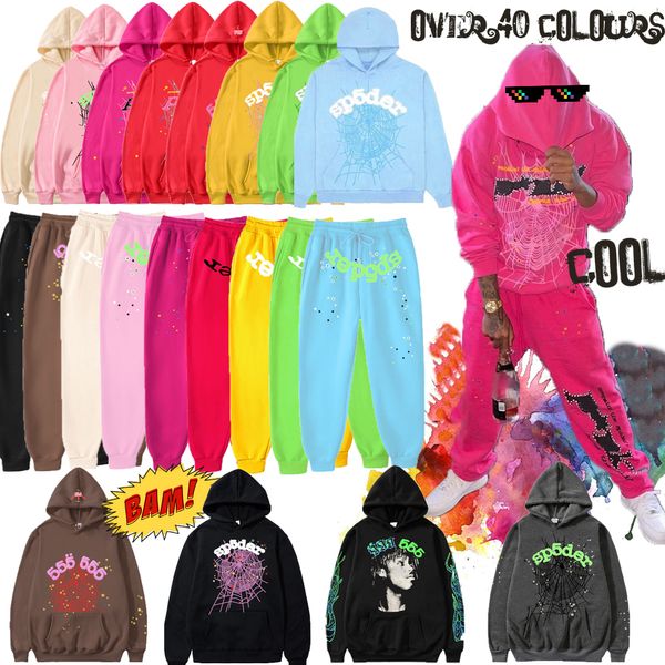 Hoodie Young Thug Men Women Foam Print Web Graphic Pinkshhirts Y2K Pullovers Pant S-XL Miaosha