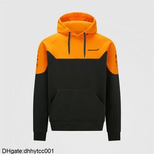 Sudaderas y sudaderas con capucha Invierno Fórmula Uno Racer Lando Norris F1 Mclaren Team Racing Fans Hombres/mujeres Chaqueta extragrande con sombrero DE4L