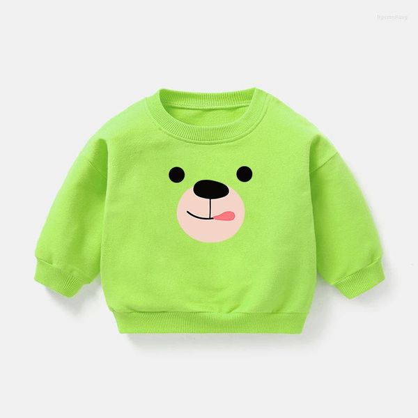 Sweats à capuche bébé garçon fille pull 2022 printemps automne vêtements pour enfants enfants vêtements en coton 2-7 ans garçons filles sweat-shirt vêtements d'extérieur