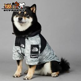 Sweats à capuche vêtements pour chiens imperméable pour petits et grands chiens manteau coupe-vent bouledogue français à capuche pour chiens vêtements veste Chihuahua chien visage
