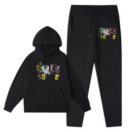 hoodies borduurwerk pluche letterdecoratie dikke broeken Hoodies herenbroeken Sets sportbroeken jogger katoen Handdoekborduurwerk damesfleece hoodies