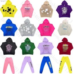 Hoodies for Men Spide Tracksuit Spider Pantalon Mens Sweatshirts Spider Women Women Hip Hop Fallow Sports Suit Streetwear Pullover Hoody