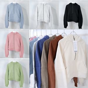 hoodies voor dames designer colberts vertegenwoordigd hoodys sport trui met halve rits chothing losse trui kleding sweatshirts met lange mouwen herfst en winter