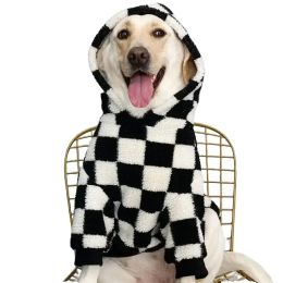 Sweats à capuche Grands vêtements de chien Big Chog Winter chaud Golden Retriever Labrador Samoyed Border Herd Antihair Loss Vêtements pour grand chien