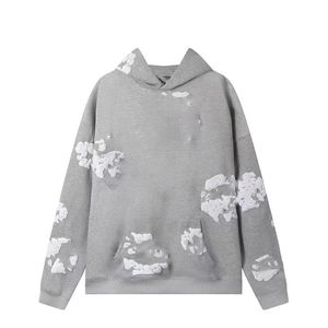 Hoodies heren vrouwen winter warme ontwerper hoody mode mode streetwear pullover sweatshirts hoogwaardige reflecterende losse hap -jumper tops kleding