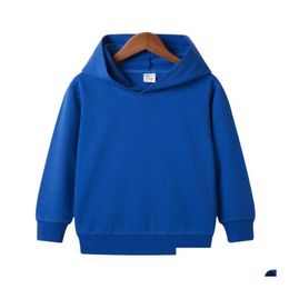 Sweats à capuche Sweats à capuche pour enfants Pull à capuche pour enfants Garçons Marque Logo Vêtements chauds Plover Sweatshirts Automne Filles Sports de plein air Outwea Dhc0D