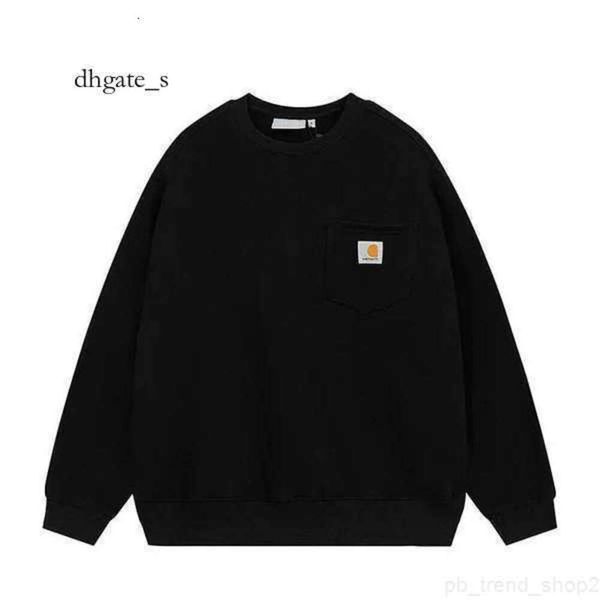 dhgate essentialhoody sweatshirts Designer Mens Carhart Hoodie Dames Brief Borduren Merk Detroit Lys Jassen Casual Loose Fitting 1 8C8N