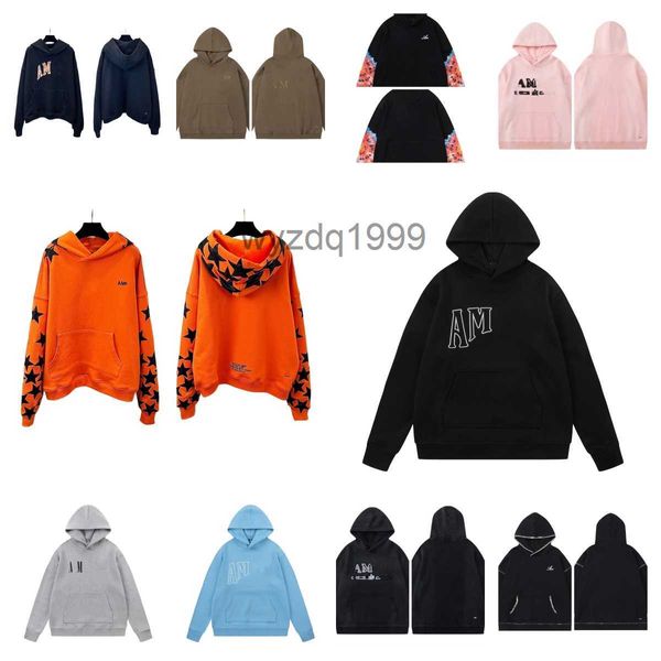 Sweats à capuche Livraison gratuite Dupe Blue Sweat à capuche Marron Felpa Felpe Uomo Ami Hommes Designer pour Hommes Sudadera Hoody Pull Homme Femmes Hoodrich Rose VêtementsD68GXYTK