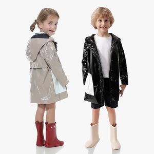 Sudaderas con capucha Sudaderas moda niños Chubasquero chaquetas impermeables 214 años abrigo para niños 230331