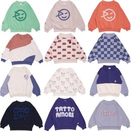 Hoodies Sweatshirts Kinderen Truien 2023 Lente Wyn Merk Jongens Meisjes Leuke Print Baby Kind Peuter Katoenen Tops Uitloper Kleding 230731