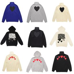 Hoodies Sweatshirts pour hommes jouent à manches longues à manches longues à capuche marque de mode étoile même en coton grand coup de coeur rouge coup de bowling sport