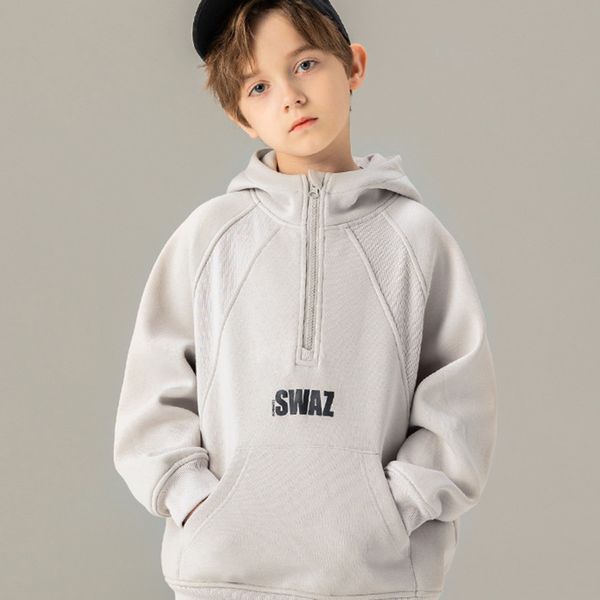 Sweats à capuche School Boy Vêtements Printemps Automne Enfants Tops pour bébé Sweat Enfants T-shirt à manches longues pour 5 6 7 8 9 10 11 12 13 14 Année 230729