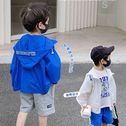 Hoodies Sweatshirts SunProtective Kinderen UV Kinderoverjas Zonbeschermingskleding Jongens Outdoor Sportswear 230801