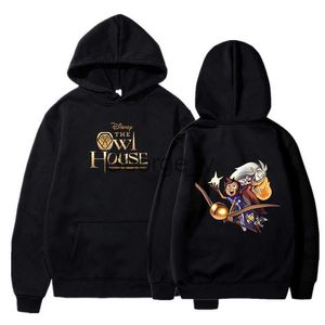 Sweats à capuche The Owl House Imprimé Femmes Hommes Sweats À Capuche Mince Sweat Enfant Casual Sweat Mode Hip Hop Streetwear Pull Hoodies J230724