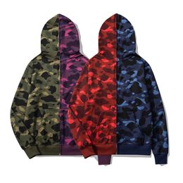 Hoodies femmes mens designer hoodie le ciel étoilé Veste de camouflage Jogger Zipper mode japonaise sportwear Marque sweat à capuche survêtement Prix de gros xl