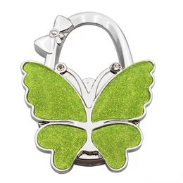 Haak vlinder handtas hanger glanzende matte vlinderkleed tafel voor zak portemonnee 0206