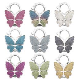 Hook Butterfly Handtas Hanger Glossy Matte Butterfly Opvouwbare tafel voor tas