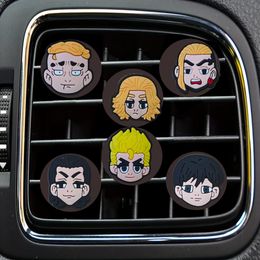 Hook Hanger Cartoon Head Cars Air Vent Clip Frifener Clips Per vervangingsconditioner Outlet Diffuser Drop levering Otyic Otyic