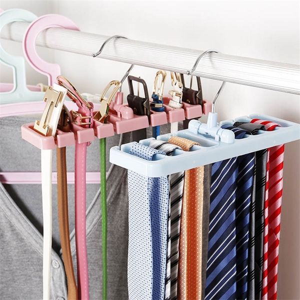 Crochet support support stockage cintre cravate ceinture économiseur d'espace rotatif écharpe placard Organisation débardeur soutien-gorge ceintures 220809