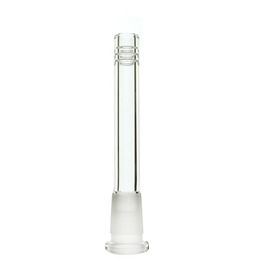 Narguilé 4,8 pouces Pipes à fumer en verre clair Downstem Entonnoir Diffuseur Tuyau vers le bas Adaptateur de tige pour bécher en verre Bongs Accessoires de bong d'eau