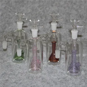 Narguilé Ash Catchers Bras Arbre Fumer Collecteur Dab Rig Verre Bong 14mm 18mm Joint Reflux Verre tuyau d'eau Bongs Accessoire