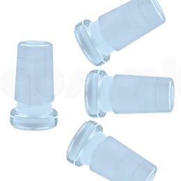 Convertisseur de narguilé 24mm mâle à 18mm femelle réducteur de verre tuyau de descente adaptateur à profil bas réduction de tuyau de tige pour bongs conduites d'eau