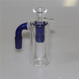 Attrape-cendres en verre de narguilé 14mm 90 degrés avec bols en verre Percolateur de pneus Ashcatcher pour plates-formes pétrolières en verre