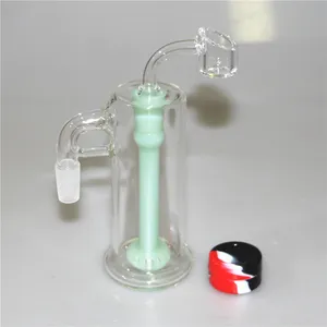 Hookah Glass Bong Water Pijp Olie Rigs Asvanger 14mm Versnel Glazen kom Quartz Banger Siliconencontainer