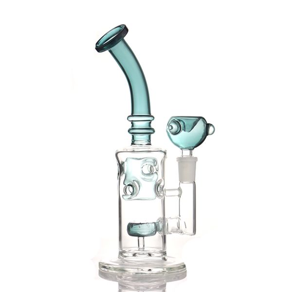 pipa de agua Green Bongs dab rig fab egg cool glass pipa de agua bong para la venta 14 mm conjunta