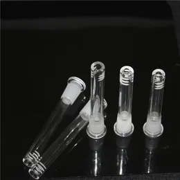 Cachimba Múltiples tamaños Bongs de vidrio Tubos de agua de vástago descendente Vástago descendente 18-14 mm 14 mm 18 mm Para tubería Dab Oil Rig Beaker Bong