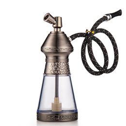 Hookah Pipe Creative Hookah Bag Pot Filter Sigarettenhouder Metaal Rookset