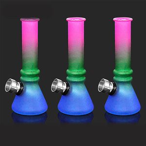 Narguilé shisha Bong Conduite d'eau sablage Bécher Bongs Dab Plates-formes pétrolières Bubbler Pipes