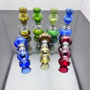 Hookah rokende pijp kleurrijk metaal oud gekleurde glazen alcohollamp sigarettenaccessoires