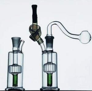 Waterpijpwaterpijpen met dikke Pyrex Clear Heady Recycler Dab Rig Handbongs om te roken