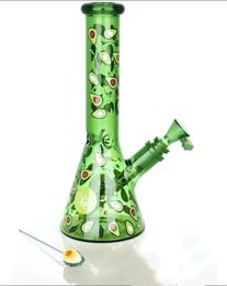 Narguilés 10 pouces d'épaisseur Bongs en verre Beaker Bong Pipes Base Heady Water Pipes à eau