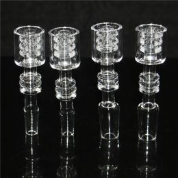 Waterpijpen 10mm 14mm Mannelijke Diamant Knoop Quartz Nail Voor Nectar Quartz Dab Stro Buis Drip Tips Glas olie Brander Pijp As Catchers
