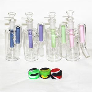 Hookahs 14 mm 18 mm Reclaim Catcher Adapters vrouwelijk mannelijk glas drop -down adapter met kwartsbanger voor glazen olie dab rigs waterpijpen