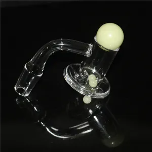 narguilés 25mm OD Opaque 4mm Bas Fumer 14mm quartz banger clou 10mm 18mm mâle femelle pour Dab Rig Verre Bong Bol Tuyaux Adaptateur verre cendrier