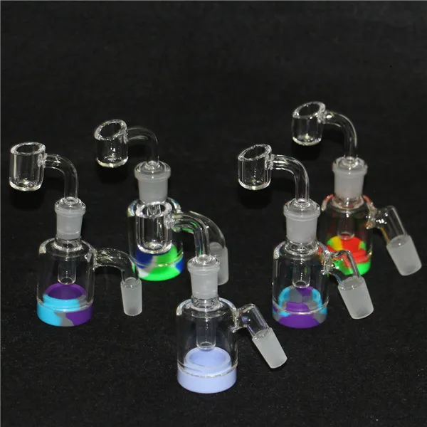 Narguilés Ash Catcher Matrix percolateur verre Bong joint épais 18,8 mm et 14,4 mm