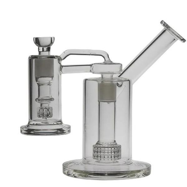 Hookahs birdcage perc Dab rig Con Ash Catcher Vaporizador Junta size14.4mm / 18.8mm Glass Vapor