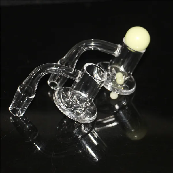 Hookahs Blender Spin Banger Nail Completamente soldado Cuarzo Bangers Accesorios para fumar 10 mm 14 mm Junta masculina Borde biselado sin costura 45 90 grados 2 mm Clavos gruesos para bongs de vidrio