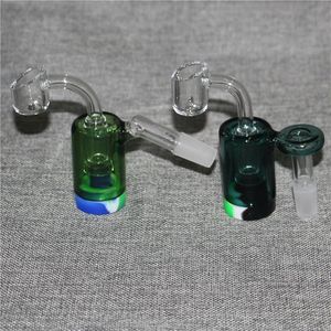 Narguilés Bong Catchers 14mm 18mm Épaisseur Verre Pyrex Bubbler Ash Catcher 45 90 Degré Ashcatcher Conduites D'eau Bols DHL