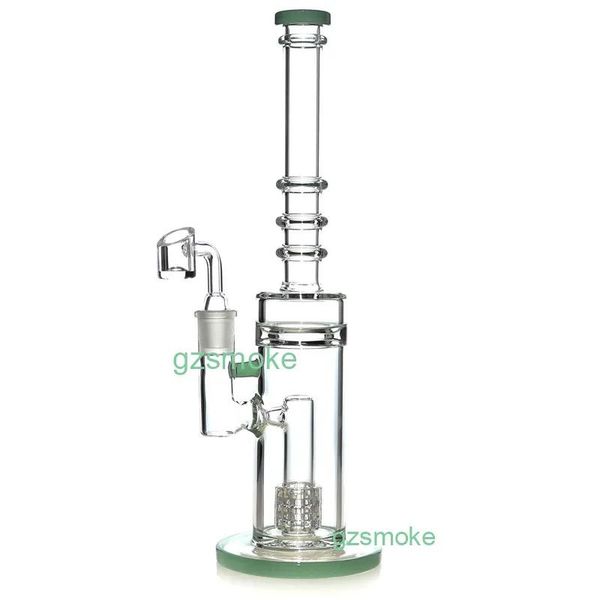 Narguilés Bong capiteux quartz banger plates-formes pétrolières cire bongs tuyaux en verre dab rig conduite d'eau cage à oiseaux perc toro tube droit barboteur accès fumeur