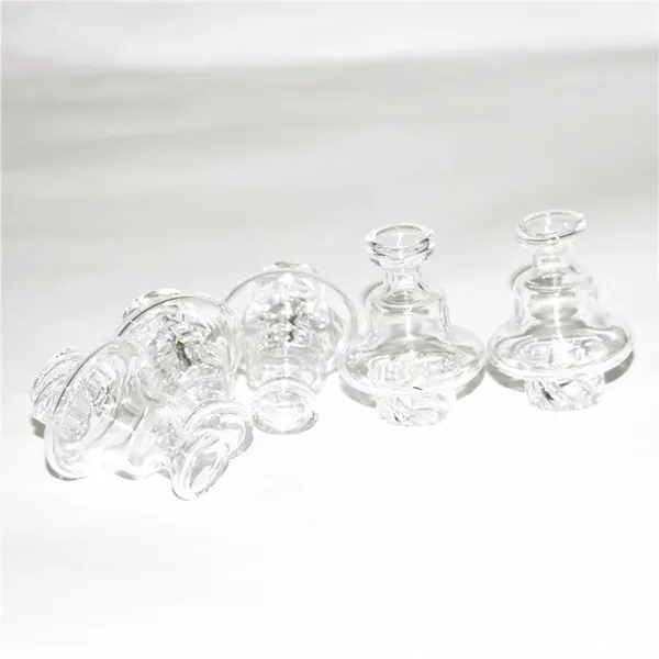 hookahs Cyclone Riptide Spinning Carb Cap accesorios para fumar Para 25 mm parte superior plana banger Great Air Flow GLass Dome Dab Rigs Color surtido