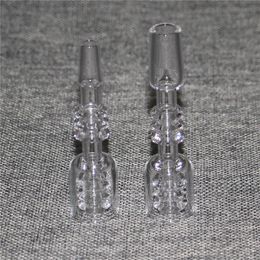 Narguilés diamant noeud Quartz Bangers clou avec insertion d'engrenage Quartz Banger clous 10mm 14mm mâle femelle pour plate-forme pétrolière